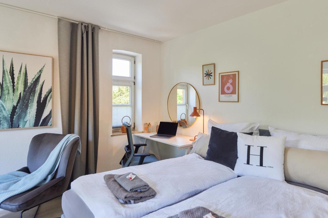 Kvartier2 In Top-Lage, 5 Min Zur Bali-Therme Und Gop, Hdz, Arbeitsplatz, Boxspringbett Bad Oeynhausen Exteriör bild